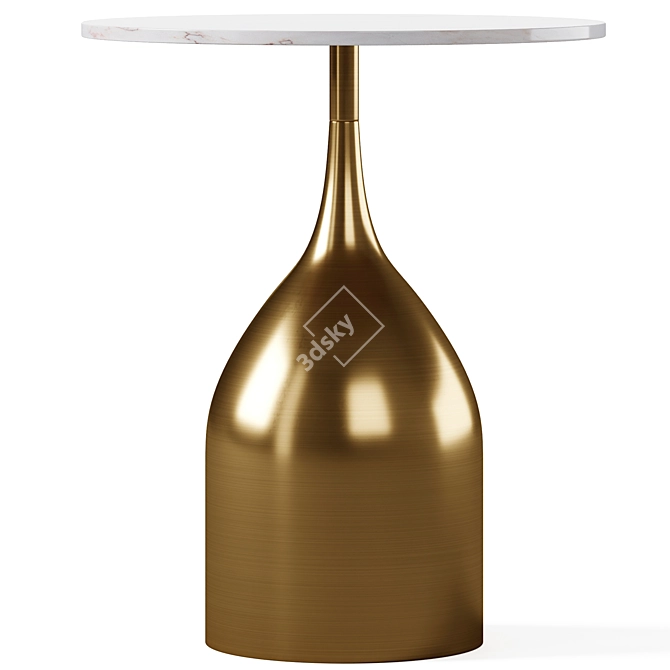 Nube Tulip and Rita Side Tables 3D model image 2