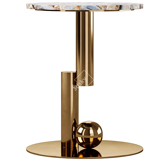 Agate Side Tables Set by Kare Design 3D model image 3