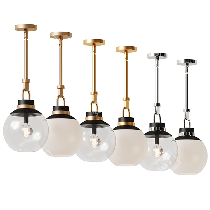 Copperfield Collection by Kuzco Lighting 3D model image 3