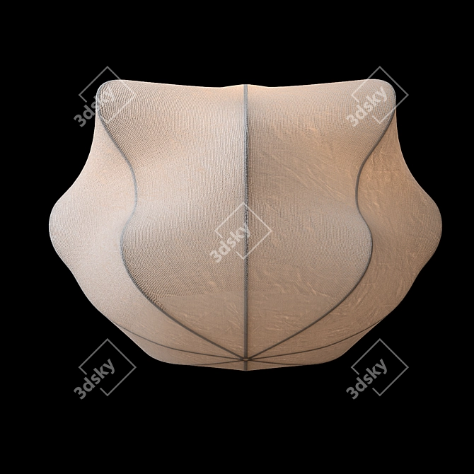 Elegancka lampa sufitowa Arwa 3D model image 2