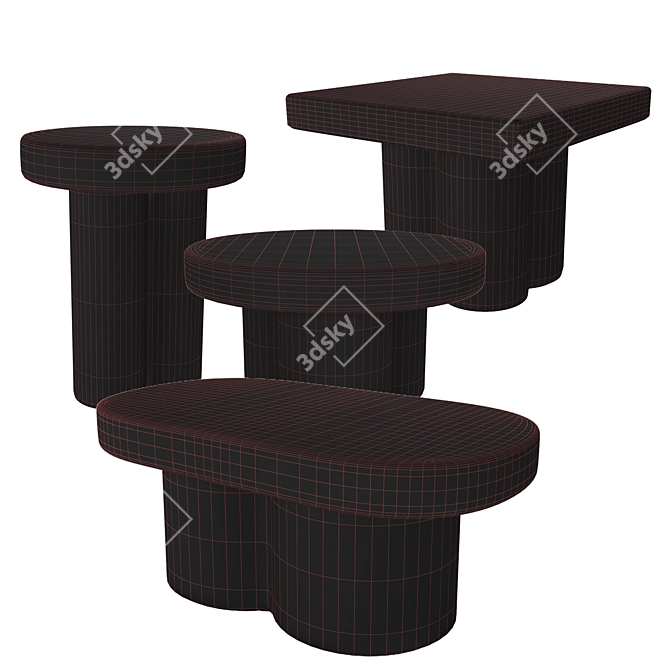 Miniforms Soda Coffee Tables 3D model image 6