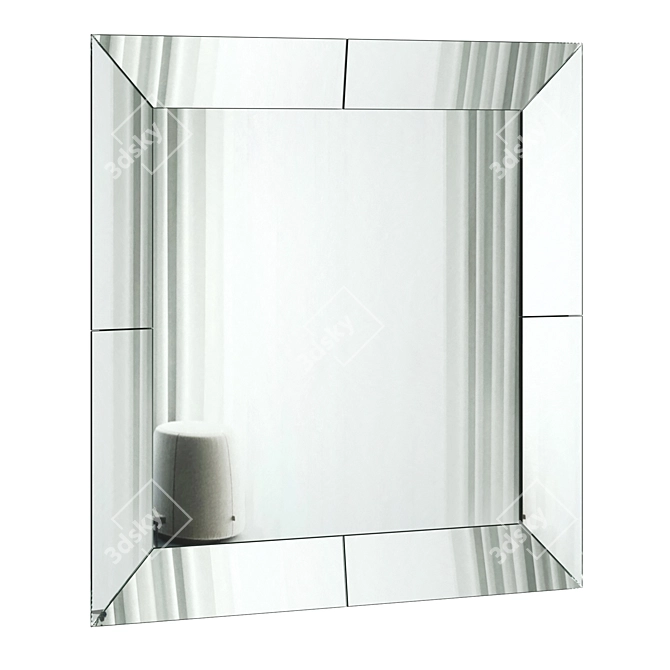  Regal Wall Mirror by Cattelan Italia 3D model image 3