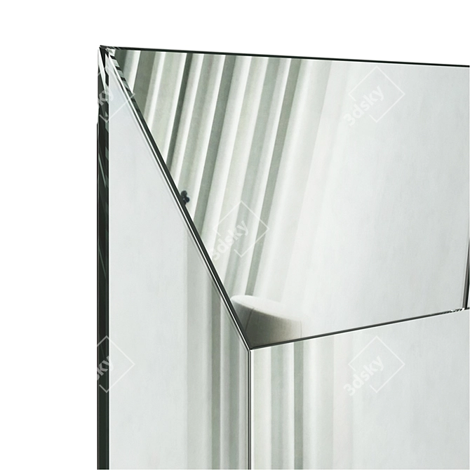  Regal Wall Mirror by Cattelan Italia 3D model image 5