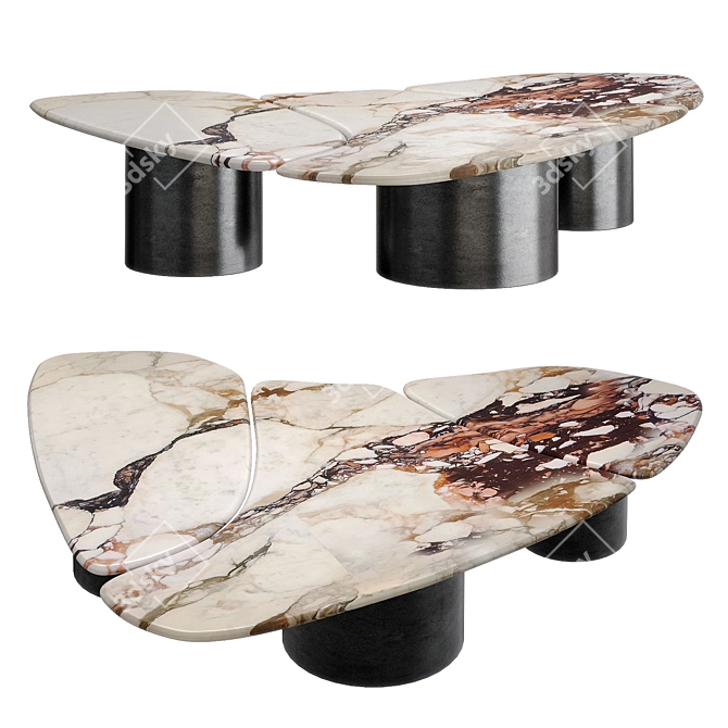 Tectra Coffee Tables | Modern Design 3D model image 1