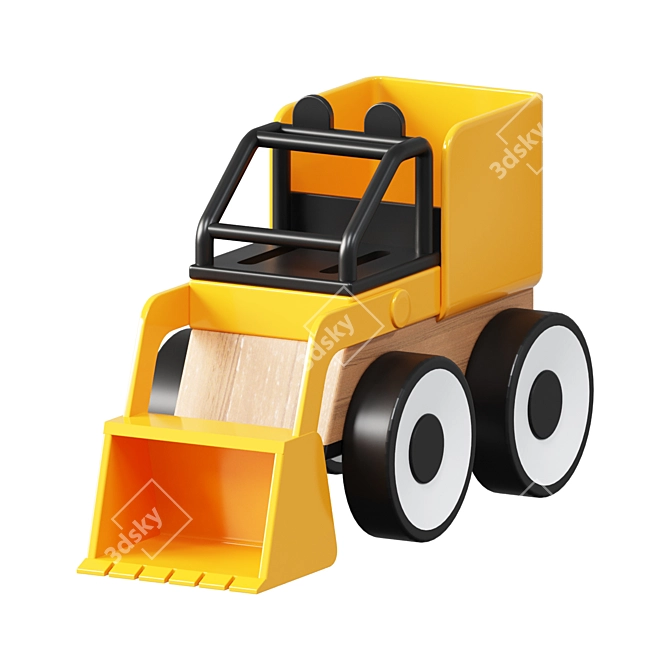  LILLABO Mixed Colour Toy Car 3D model image 2