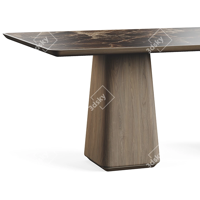  Stylish Ana Roque BILLY Table 3D model image 2