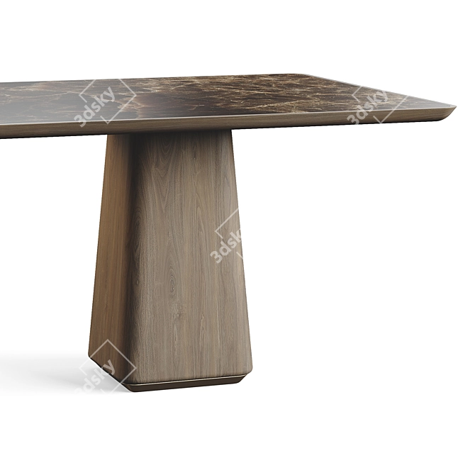  Stylish Ana Roque BILLY Table 3D model image 3