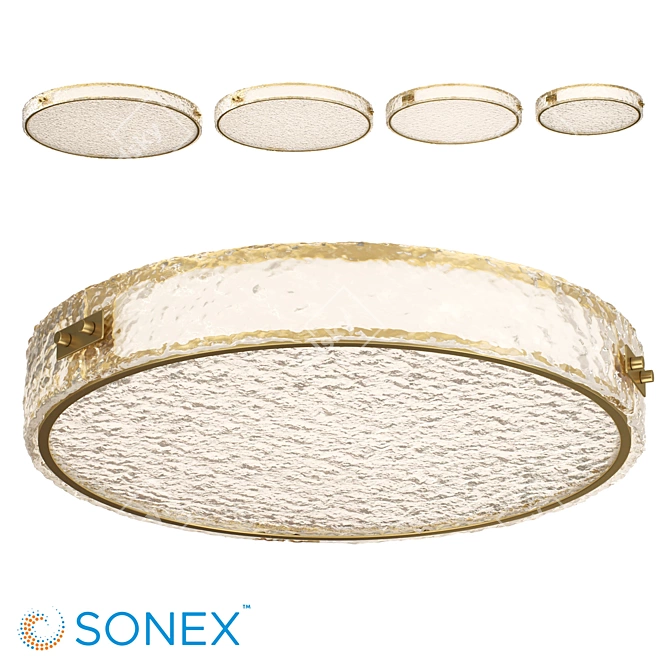 Sonex PIKO LED Ceiling Light 3D model image 1