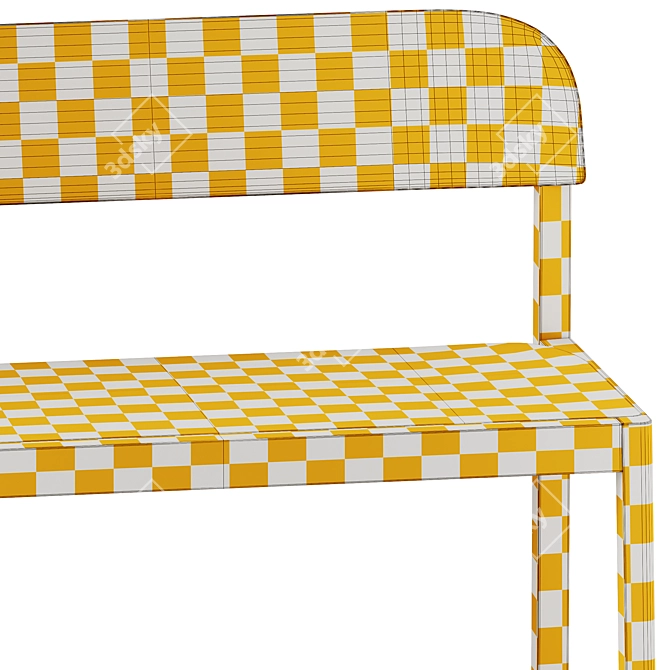 Muuto Wooden Workshop Bench 3D model image 7
