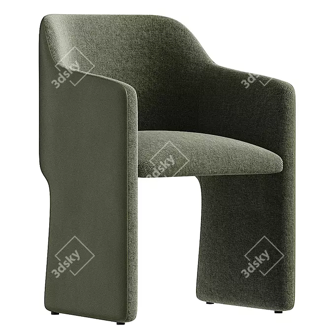 Bruna Model Chair 3Ds Max 3D model image 3