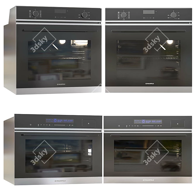 Maunfeld 5-Piece Kitchen Appliance Set 3D model image 5