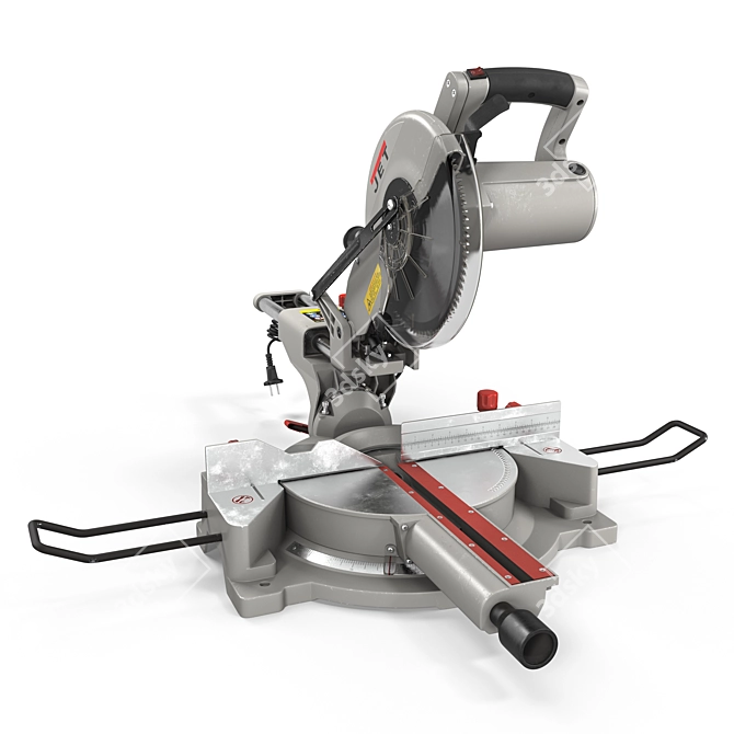 JET Compound Miter Saw 3D model image 2