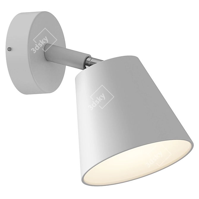 Modern Nordic Style Wall Lamp 3D model image 1