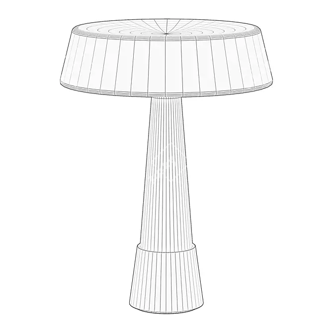 Geometric Modern Lighting Fixture 3D model image 2