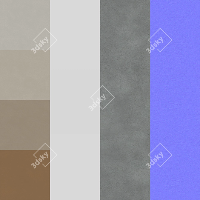 Luxury Plaster Materials Pack 3D model image 7