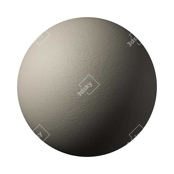 High-Quality Decorative Plaster Materials 3D model image 3