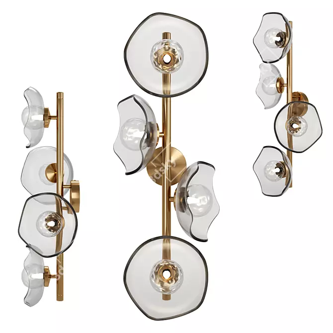 Elegant Maytoni Wall Sconce 3D model image 1