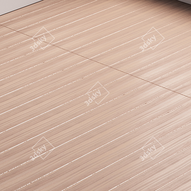 Multi-Textured Oak Parquet Set 3D model image 5