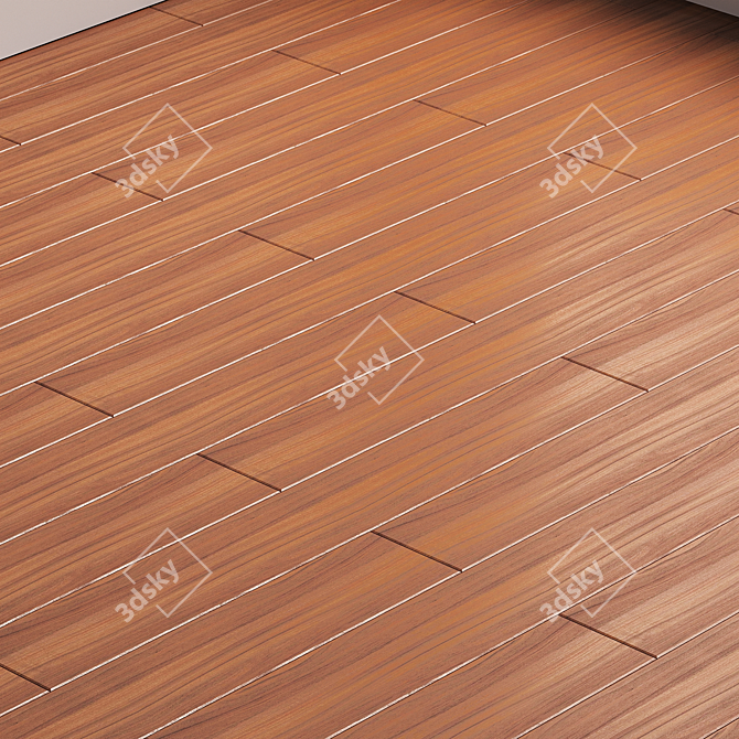 Multi-Textured Oak Parquet Set 3D model image 6