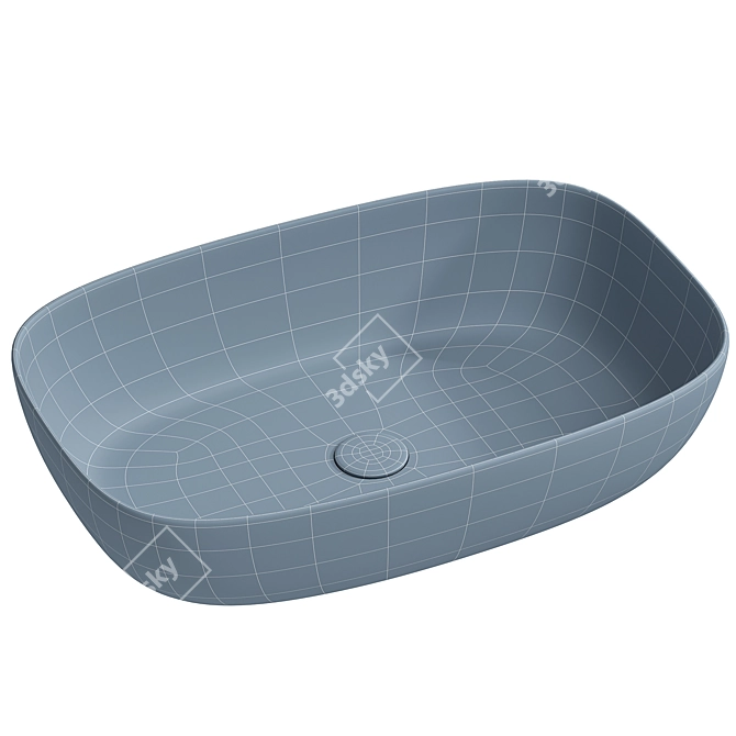 Modern Black BOND S54 Sink 3D model image 2