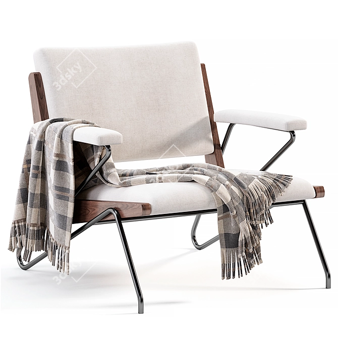 Modern Art Marianne Chair 3D model image 3