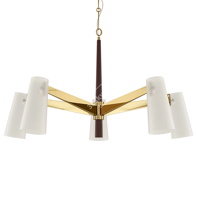 Visual Comfort Olina Chandelier 44 3D model image 3