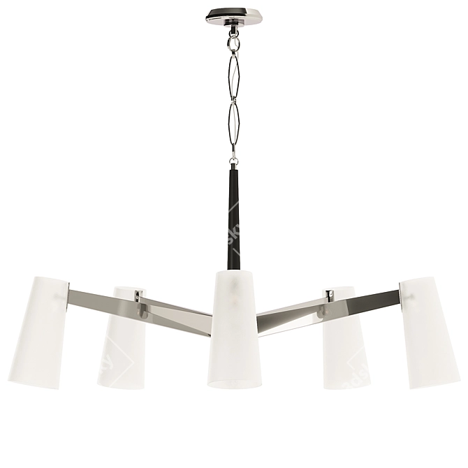 Visual Comfort Olina Chandelier 44 3D model image 4