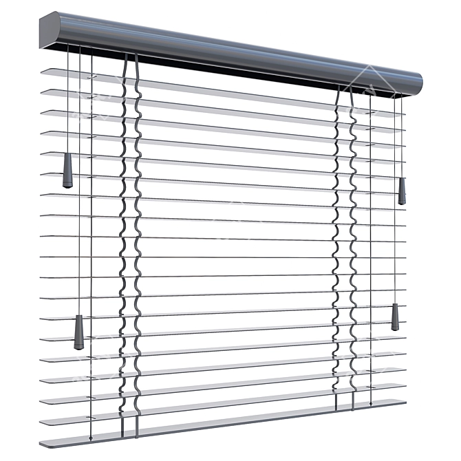 Adjustable Blinds for Windows 3D model image 5