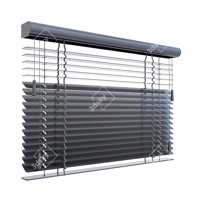 Adjustable Blinds for Windows 3D model image 6