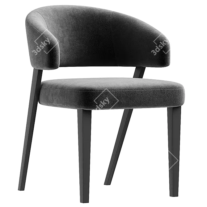 Modern 3D Model Chair Horton 3D model image 4