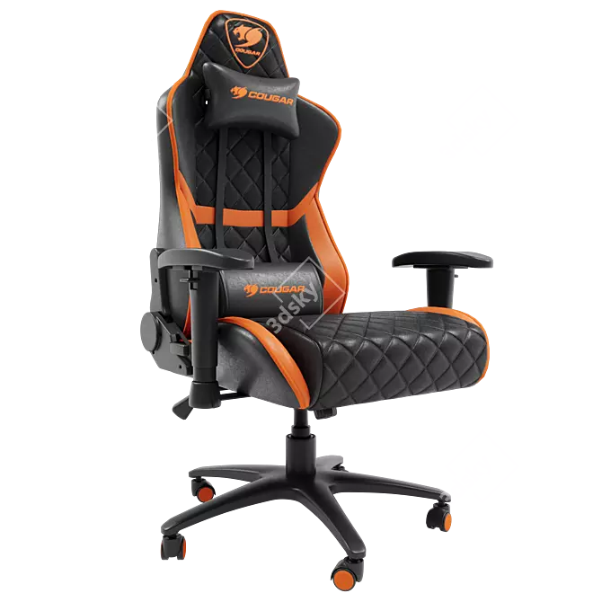 Ergonomic Gaming Chair Cougar Armor One 3D model image 1