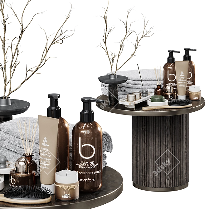 Corona Legacy Bathroom Accessories Set 3D model image 1