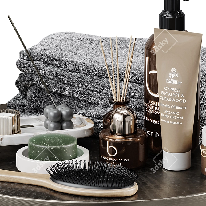 Corona Legacy Bathroom Accessories Set 3D model image 3