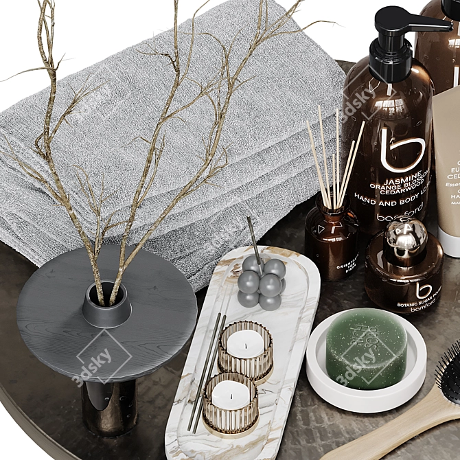 Corona Legacy Bathroom Accessories Set 3D model image 4