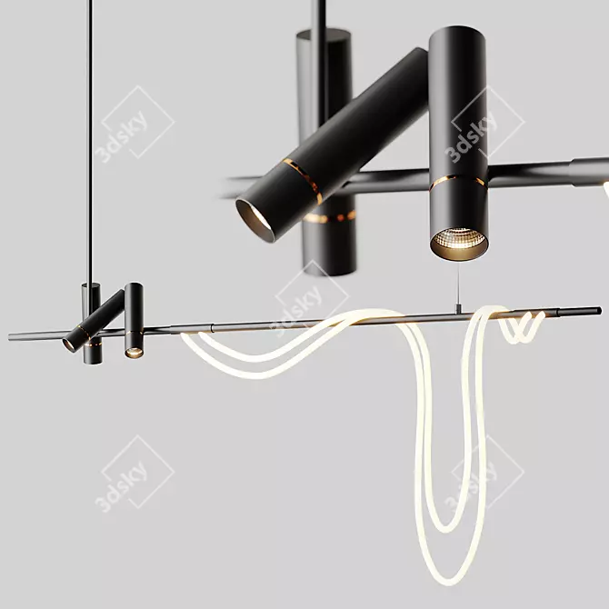 Tracer Ceiling Light from Dekorfine 3D model image 1