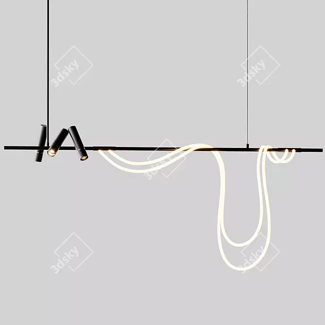 Tracer Ceiling Light from Dekorfine 3D model image 4