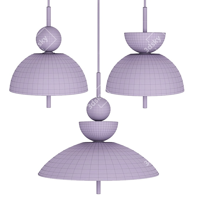 Bangkok Maytoni Lighting Collection 3D model image 3