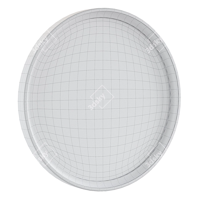 District Eight Round Mirrors Set 3D model image 3
