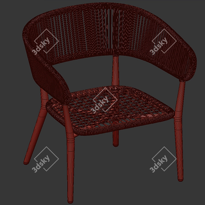 Cosmorelax Atlantic Lounge Chair 3D model image 7