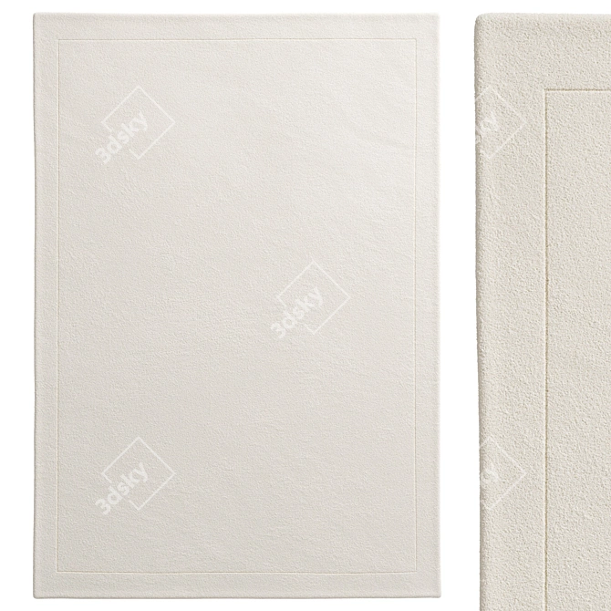  Hand-Tufted Wool Rug Jadie 3D model image 3
