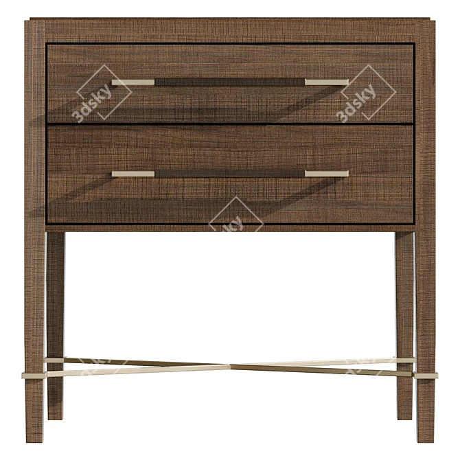  Verona Champagne Coffee Chest 3D model image 2
