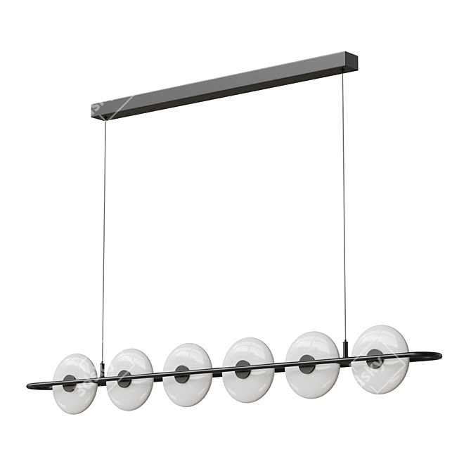 Paavo Long LED Bar Light 3D model image 1