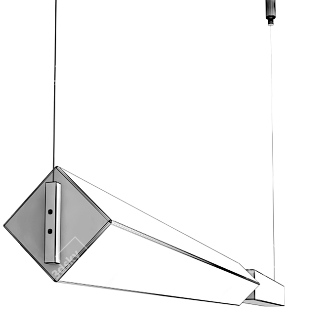 Swivel LED Pendant Lamp - Pivot 3D model image 4