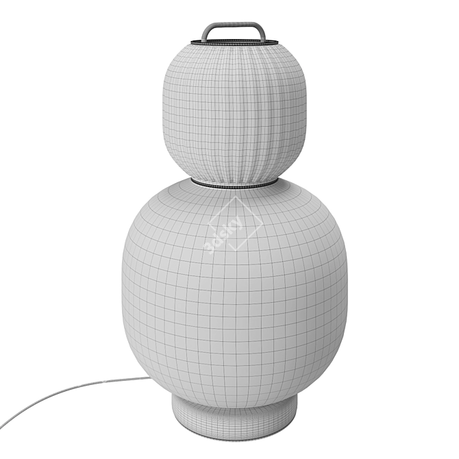 IKEA PILBLIXT LED Table Lamp 3D model image 5