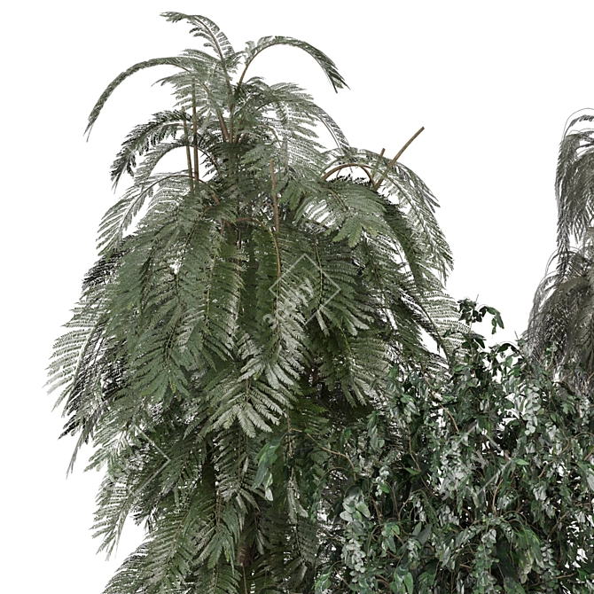  Verdant Oasis Set 1194 3D model image 4
