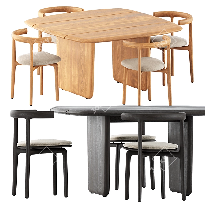 Baxter Himba & Nairobi Outdoor Ensemble 3D model image 1