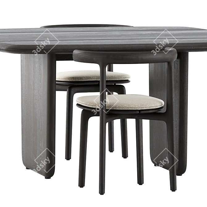 Baxter Himba & Nairobi Outdoor Ensemble 3D model image 2