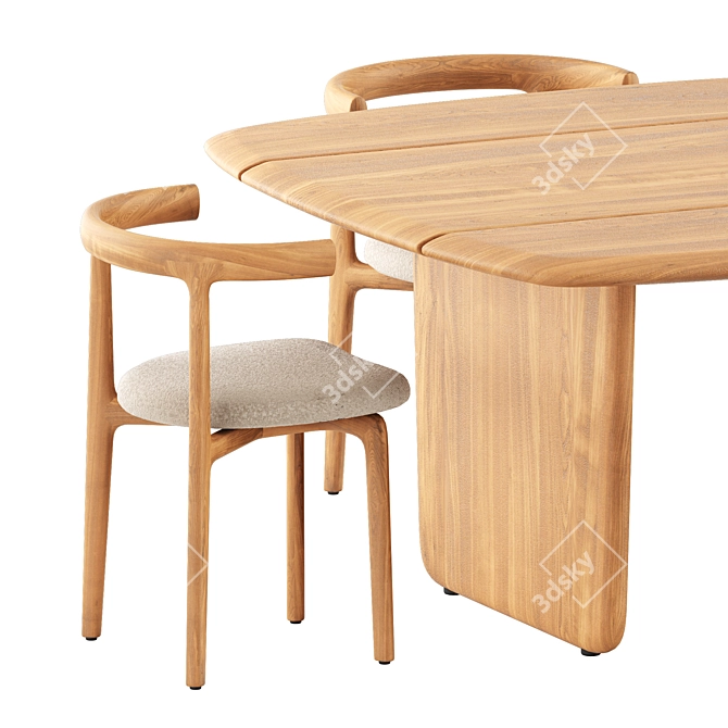 Baxter Himba & Nairobi Outdoor Ensemble 3D model image 3