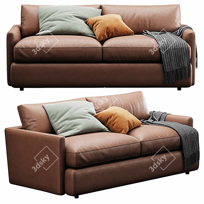 Customizable Lounge Sofa with VIP Quality 3D model image 4