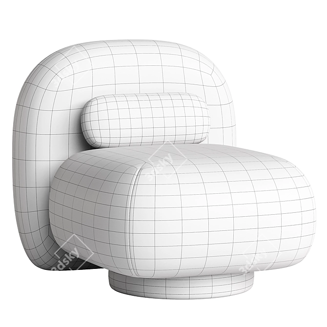 Koto Cozy Storm Armchair 2014 3D model image 4